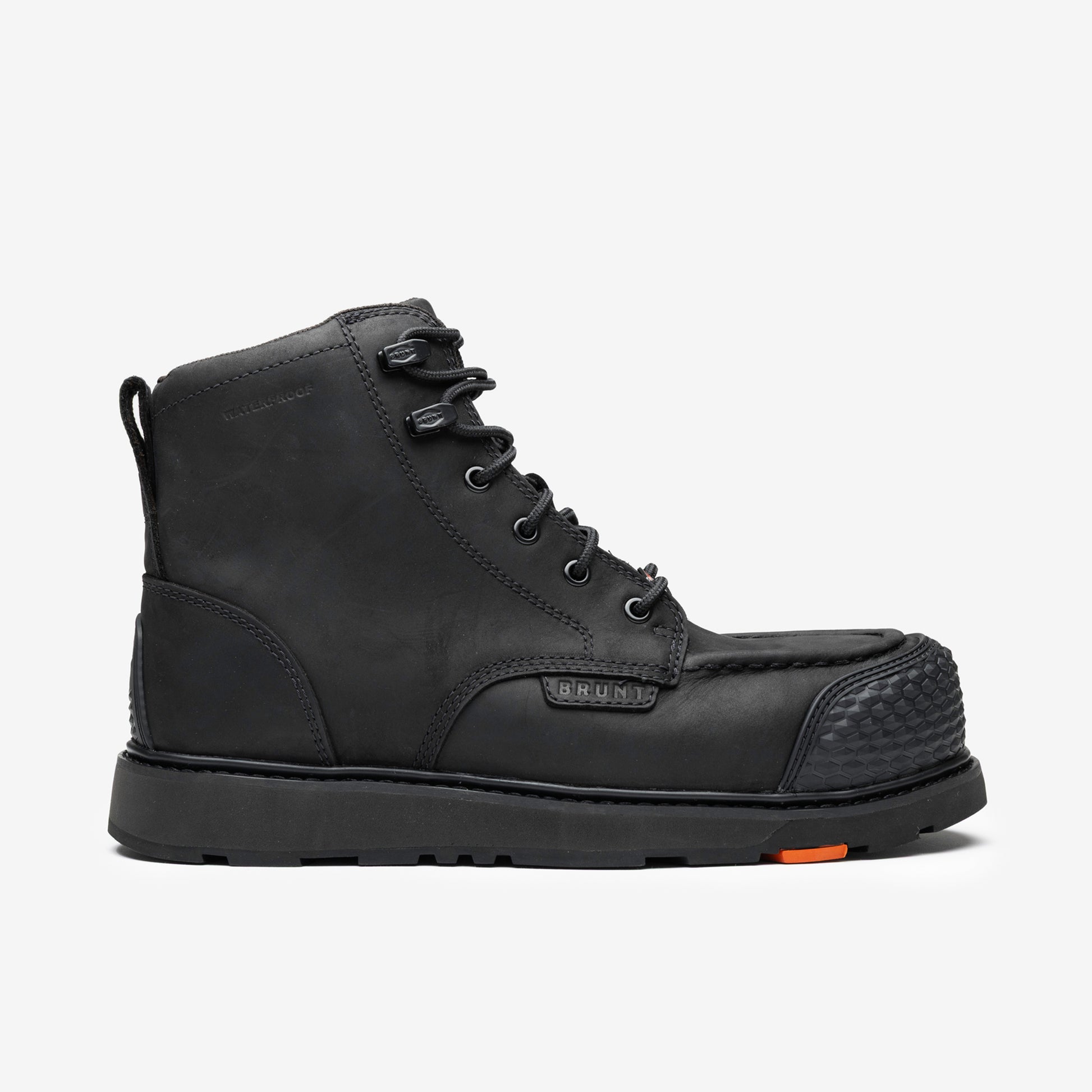 The All-Black Marin BRUNT Toe Waterproof (Comp Toe)